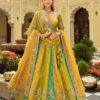 Yellow & Green Designer Lehenga