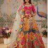 Multicolor Banarasi Silk Lehenga