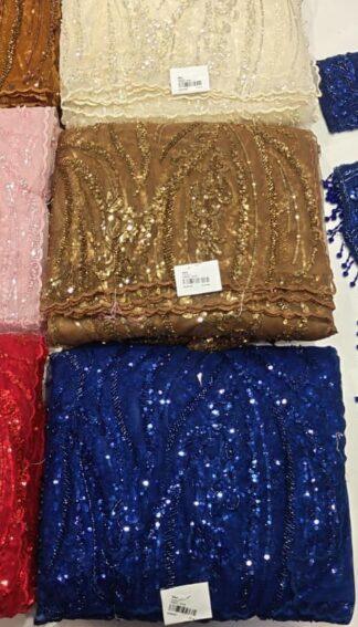 Designer silk sarees with heavy hand-embroidered kundan stone-work stitched blouses, wholesale collection