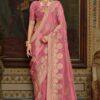 Kash Kaikasi Banarasi silk saree catalog by Johrivaj Rivaaz, set of 10 designs with zari weave and matching blouses