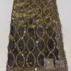 Grey color fendy silk saree